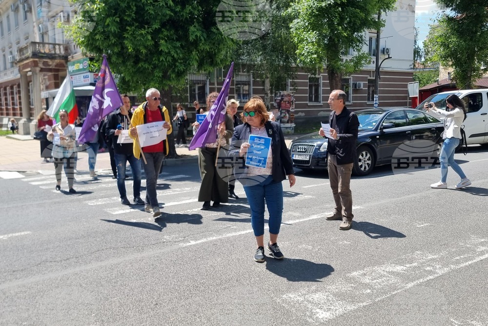 Кърджали - протест - държавни медии