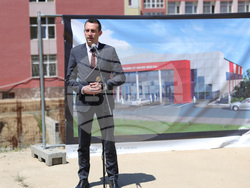 Русе - училище - спортна зала - строителство