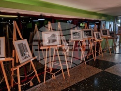 Изложбата „60 години Сатирата има дом на ул. „Стефан Караджа“ № 26“, снимка – Даниел Димитров/БТА