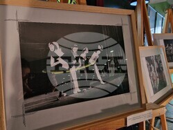 Изложбата „60 години Сатирата има дом на ул. „Стефан Караджа“ № 26“, снимка – Даниел Димитров/БТА