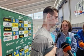 Самоков - Национален отбор по волейбол - тренировка