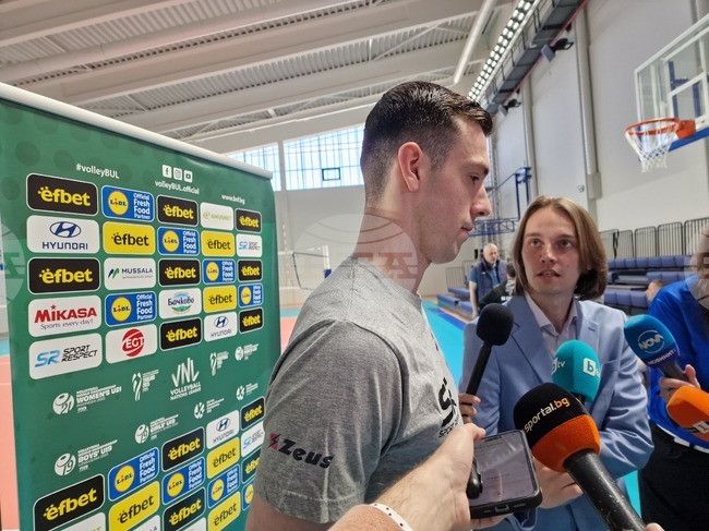 Волейболният национал Аспарух Аспарухов: "Бленджини промени доста от манталитета на отбора"
