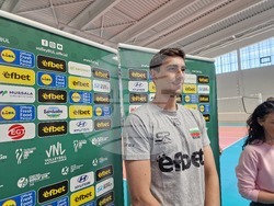 Самоков - Национален отбор по волейбол - тренировка