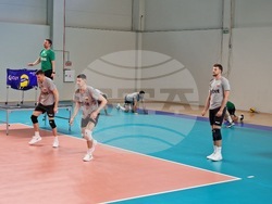 Самоков - Национален отбор по волейбол - тренировка