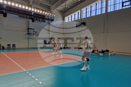 Самоков - Национален отбор по волейбол - тренировка