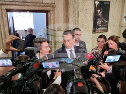 Васил Терзиев - протест - брифинг