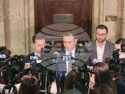 Васил Терзиев - протест - брифинг