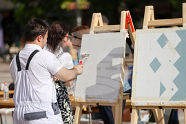 Благоевград - Панорама на училищата