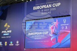 Бургас - художествена гимнастика - Европейска купа - откриване