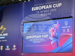 Бургас - художествена гимнастика - Европейска купа - откриване