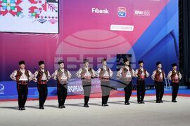 Бургас - художествена гимнастика - Европейска купа - откриване