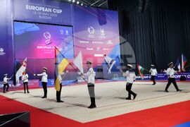 Бургас - художествена гимнастика - Европейска купа - откриване