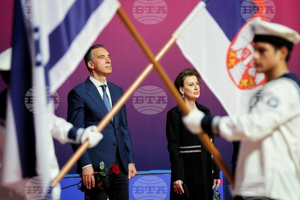 Burgas Mayor Dimitar Nikolov Opens European Rhythmic Gymnastics Cup