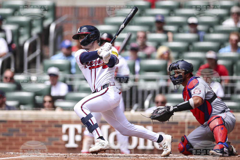 Nationals Braves Baseball