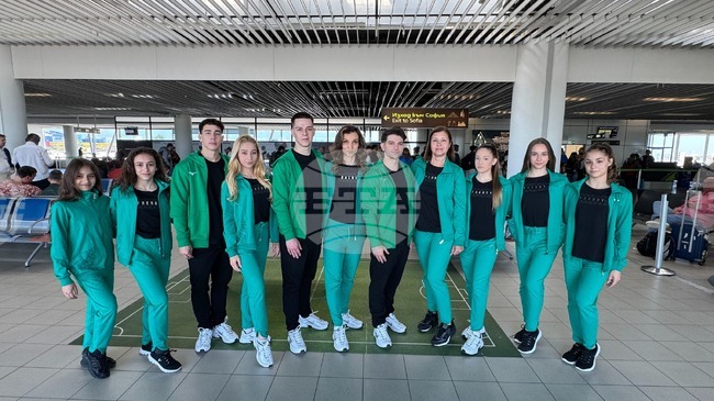 Националният отбор на България ще отпътува утре за участие на Европейското първенство по спортна аеробика в Азербайджан