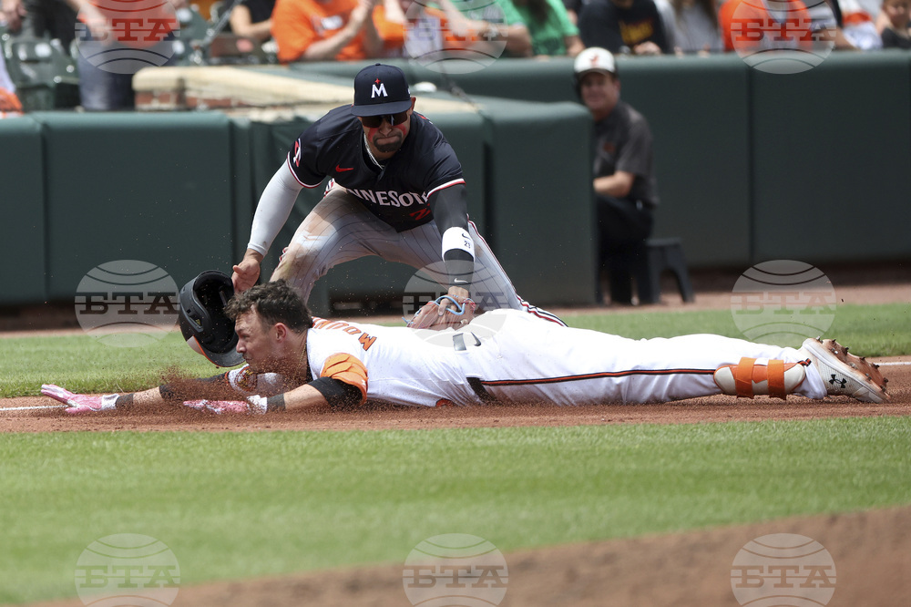 APTOPIX Twins Orioles Baseball