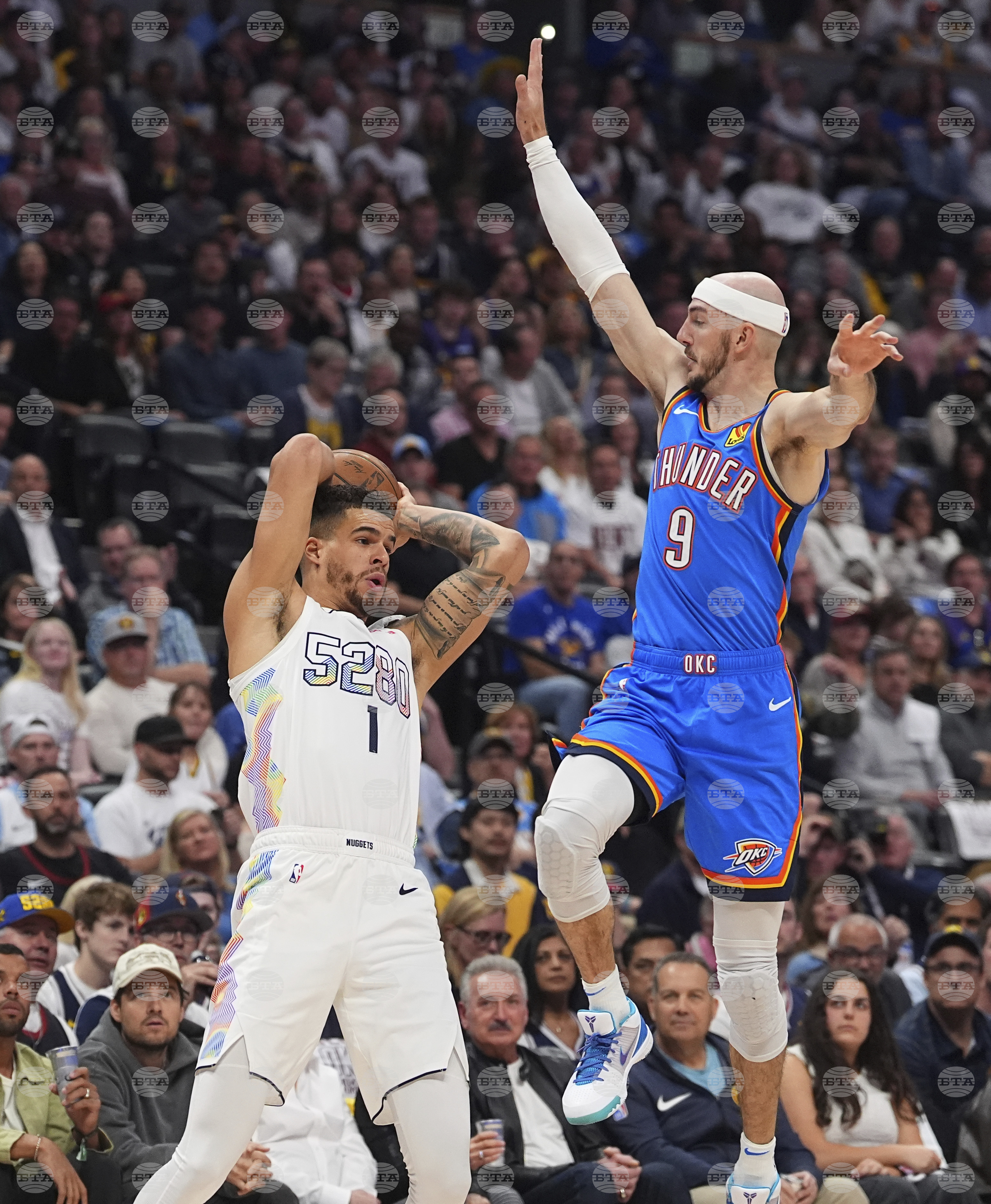 Thunder Nuggets Basketball