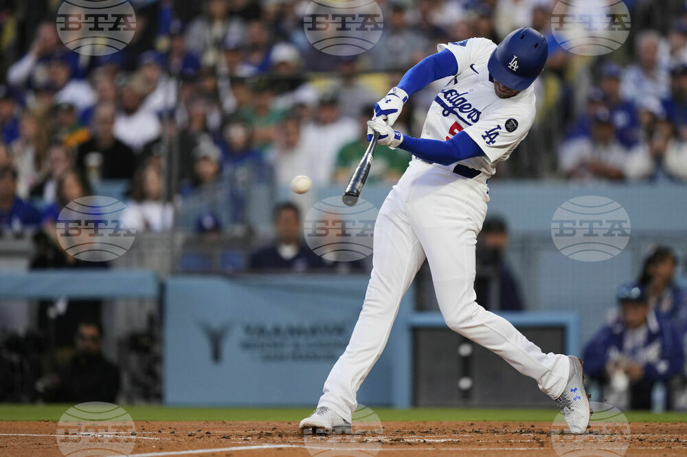 Athletics Dodgers Baseball