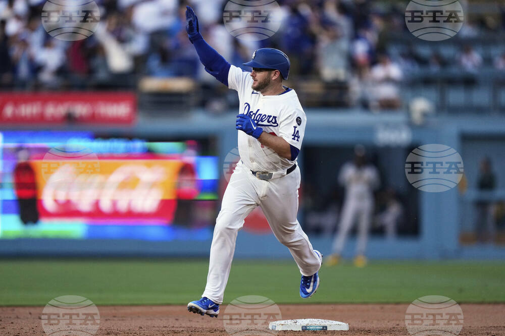 Athletics Dodgers Baseball