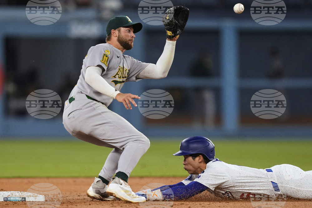 Athletics Dodgers Baseball