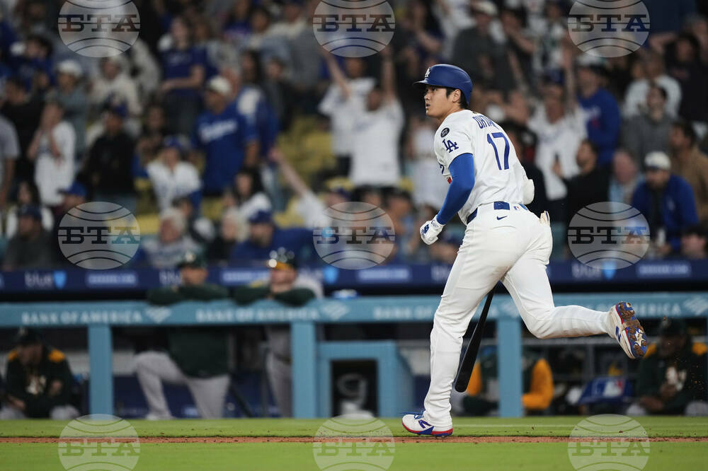 Athletics Dodgers Baseball