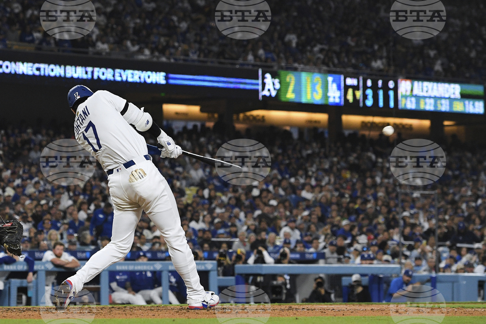 Athletics Dodgers Baseball