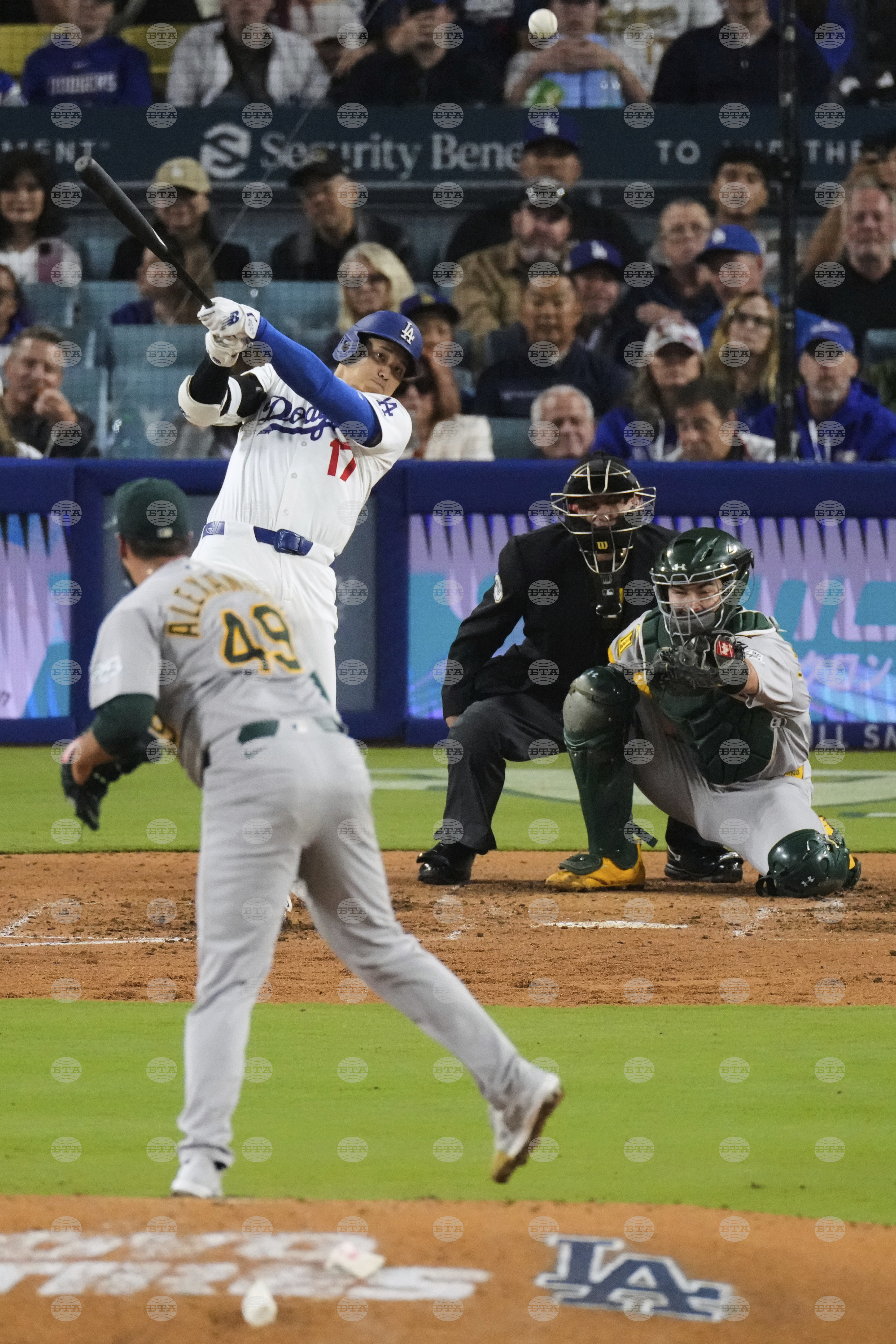 Athletics Dodgers Baseball