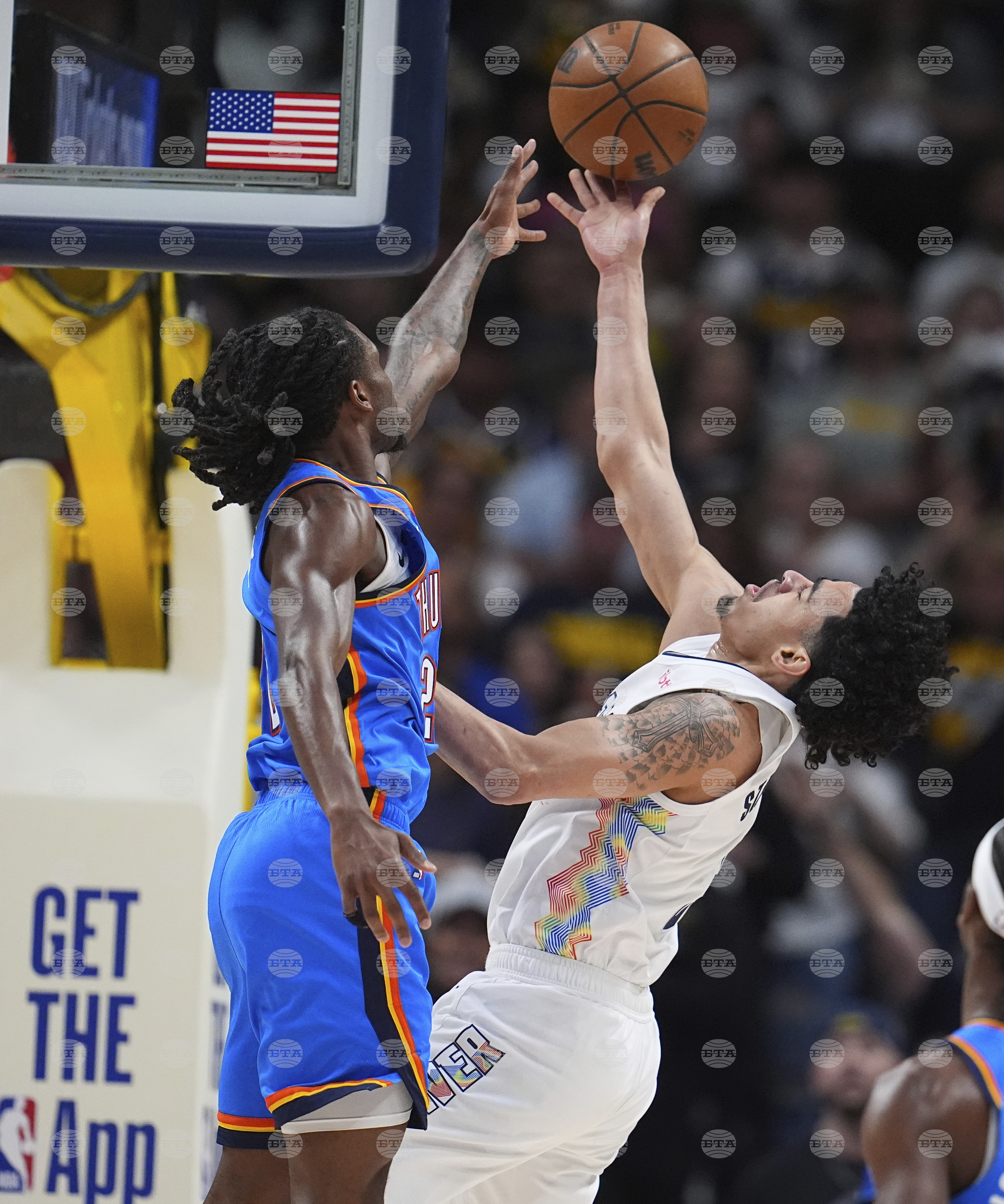 Thunder Nuggets Basketball