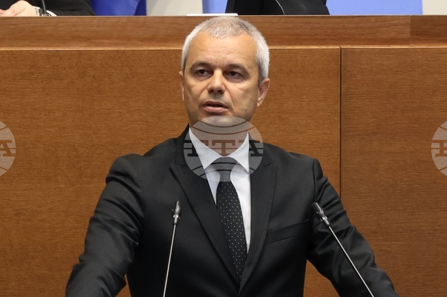 Vazrazhdane Leader Calls on President to Convene National Security Council to Protect Democracy