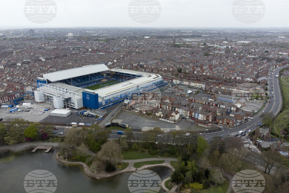 Soccer Everton Goodison Park Farewell
