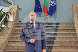 Румен Радев - брифинг