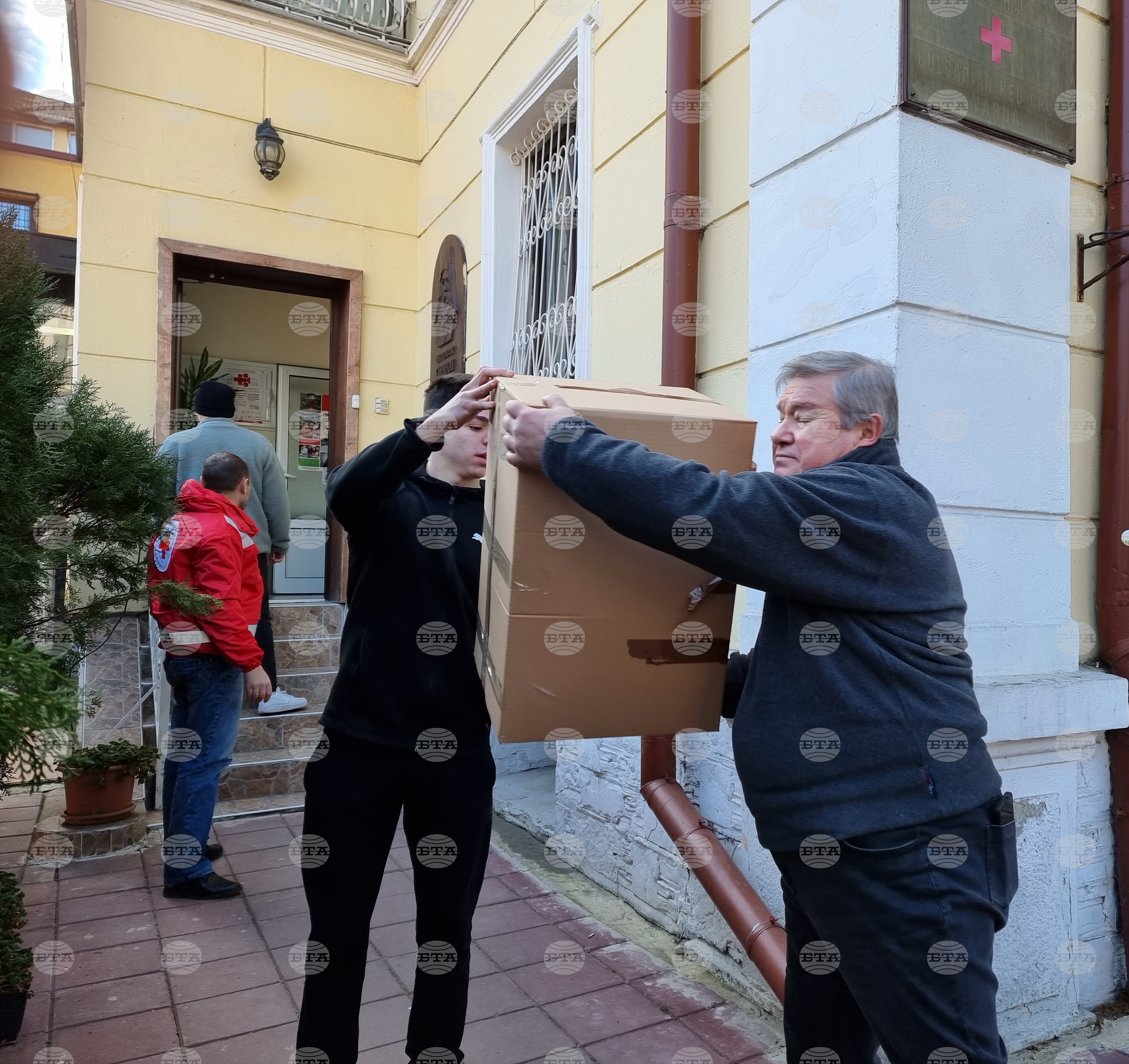Варна - БЧК - Турция - земетресения - хуманитарна помощ