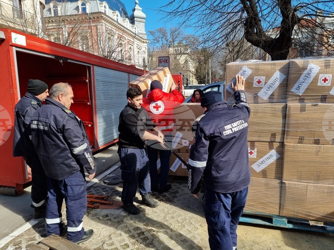 Варна - БЧК - Турция - земетресения - хуманитарна помощ