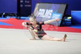 Бургас - художествена гимнастика - Европейска купа - Стилияна Николова - бухалки