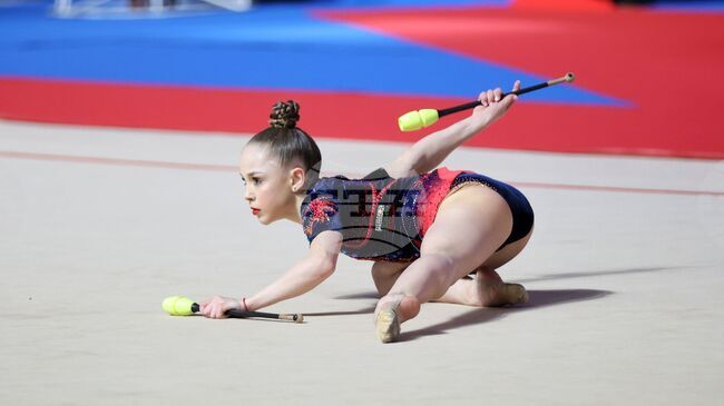 Стилияна Николова спечели контролното състезание на националния отбор по художествена гимнастика за жени индивидуално