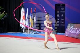 Бургас - художествена гимнастика - Европейска купа - Дара Стоянова - лента