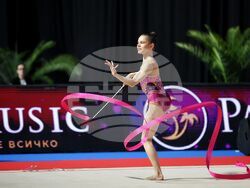Бургас - художествена гимнастика - Европейска купа - Дара Стоянова - лента