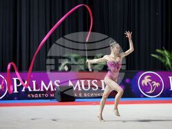 Бургас - художествена гимнастика - Европейска купа - Дара Стоянова - лента