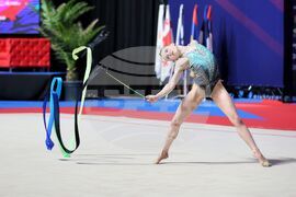 Бургас - художествена гимнастика - Европейска купа - Стилияна Николова - лента