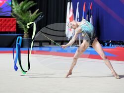 Бургас - художествена гимнастика - Европейска купа - Стилияна Николова - лента