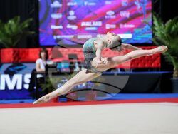 Бургас - художествена гимнастика - Европейска купа - Стилияна Николова - лента