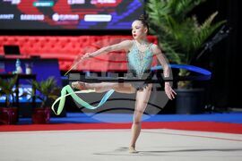Бургас - художествена гимнастика - Европейска купа - Стилияна Николова - лента