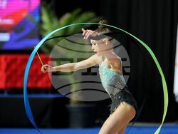 Бургас - художествена гимнастика - Европейска купа - Стилияна Николова - лента