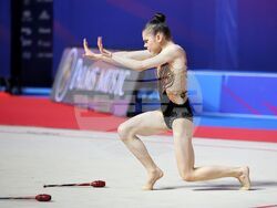 Бургас - художествена гимнастика - Европейска купа - Дара Стоянова - бухалки