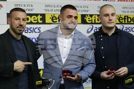 Щанги - пресконференция - Карлос Насар - Павел Христов