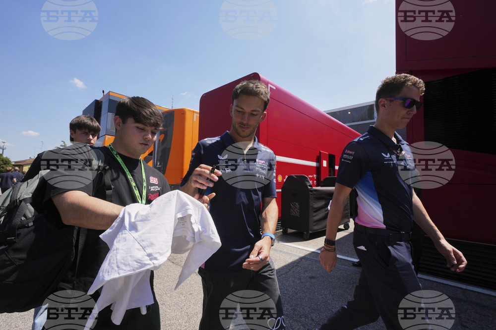 Italy Emilia Romagna F1 GP Auto Racing