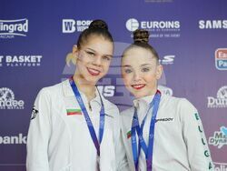 Бургас - художествена гимнастика - Европейска купа - награждаване