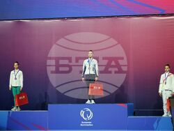 Бургас - художествена гимнастика - Европейска купа - награждаване