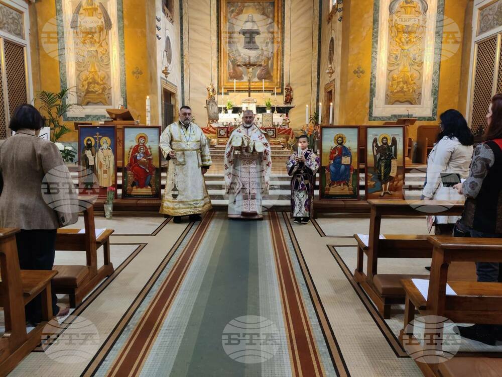 Православната църковна община „Свети Седмочисленици“ в Италия отпразнува Неделя 4 след Пасха - на Разслабления