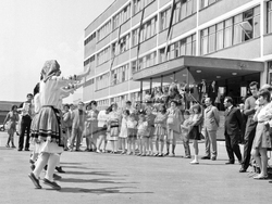 Гласуване за конституция на Народна република България, хоро след гласуването